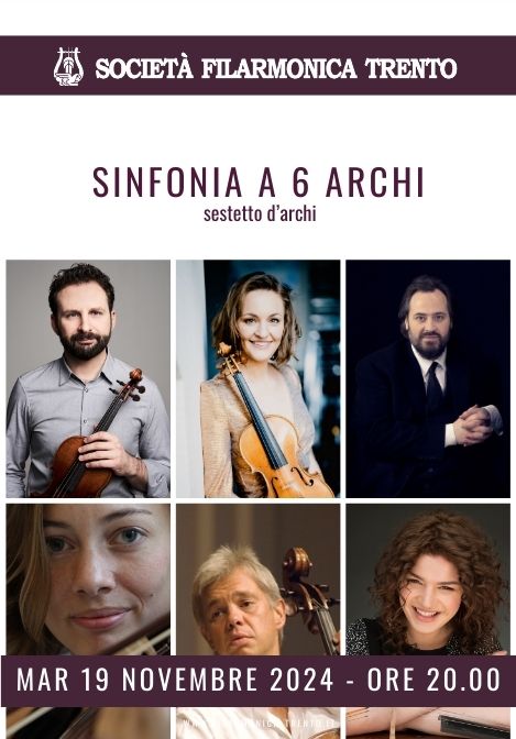 STAGIONE 2024 - SINFONIA A 6 ARCHI