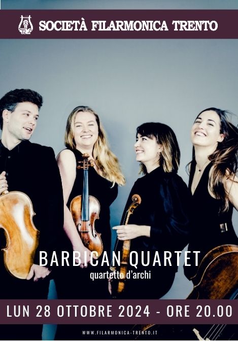 STAGIONE 2024 - BARBICAN STRING QUARTET