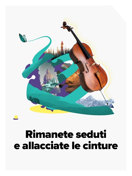 RIMANETE SEDUTI E ALLACCIATE LE CINTURE